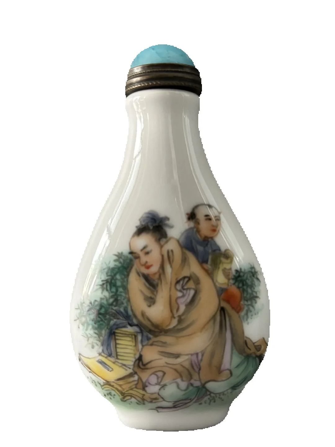 Vintage Collectible Bottles - Kolekcja chińskich, vintage'owych, porcelanowych, ręcznie malowanych,