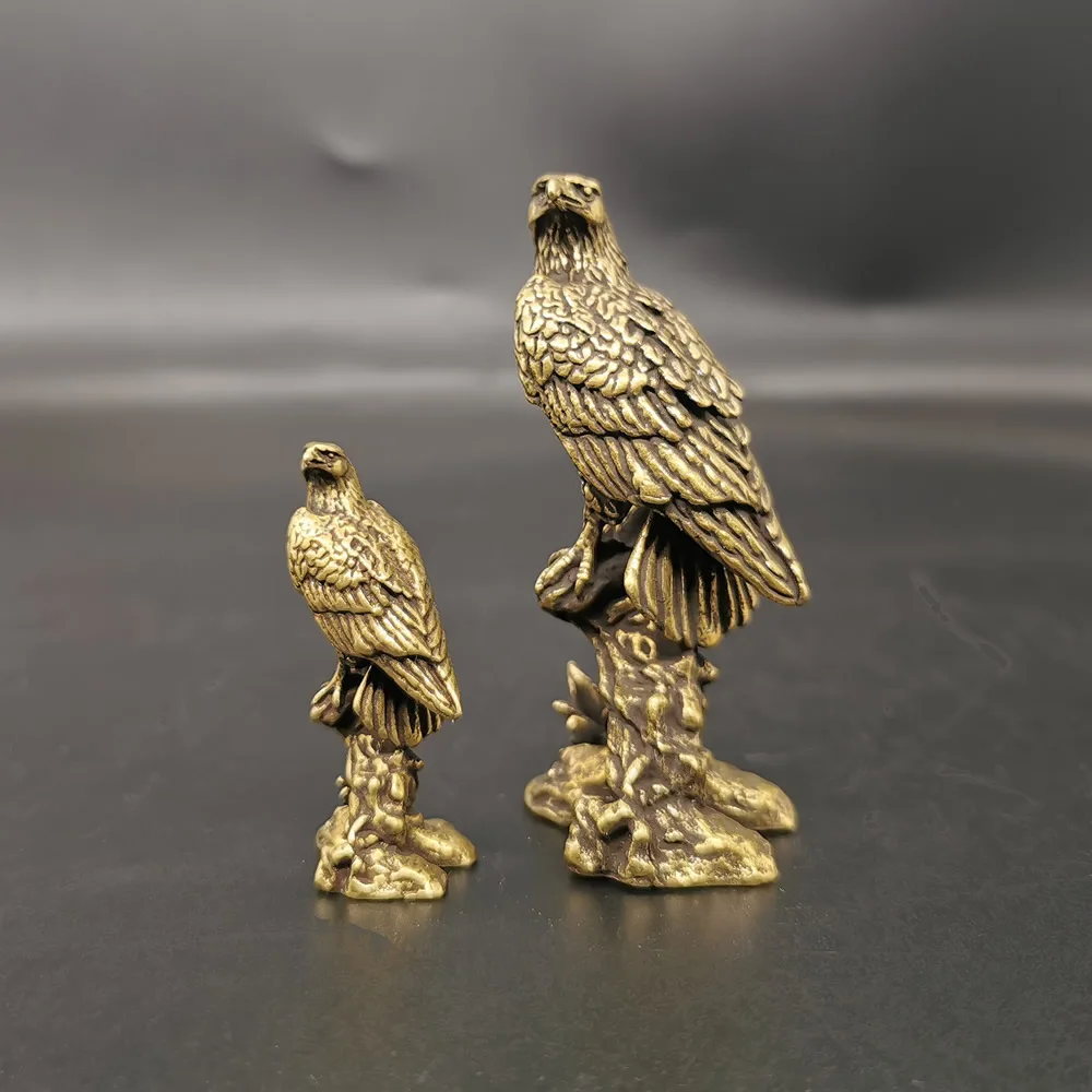 Vintage Collectible Figures - Nowa mosiężna statuetka orła Vintage symulowana