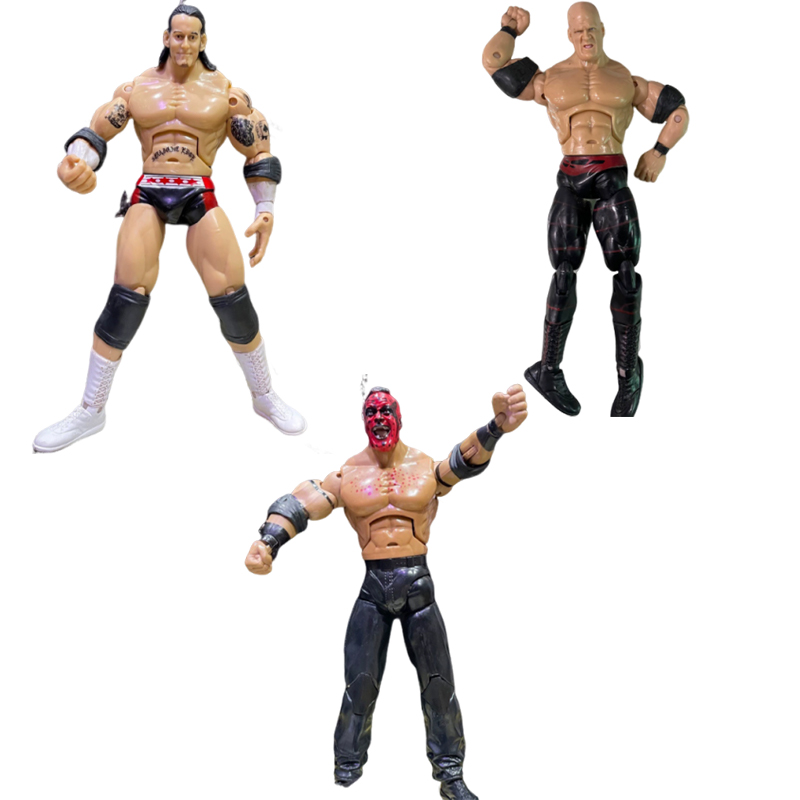 Vintage Collectible Figures - Figurki akcji z przeszczepami: Undertaker, John