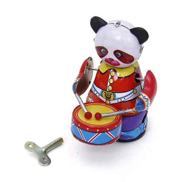 Nakręcana Panda Perkusista na  – Vintage Collectible Toys recenzja i cena