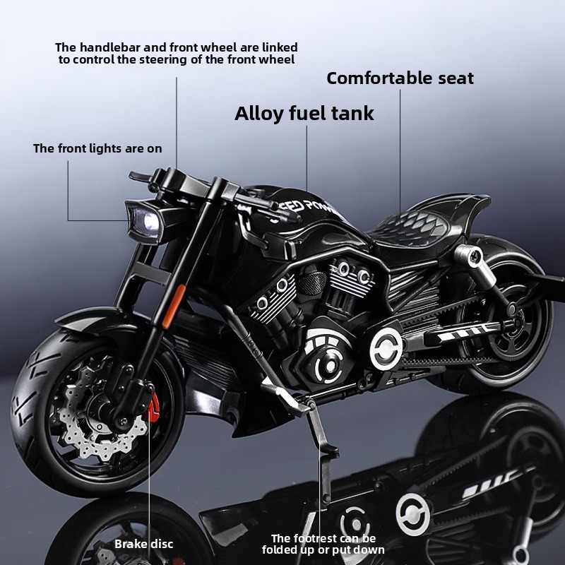 Symulacja 1:10 Model motocykla – Vintage Collectible Toys recenzja i cena