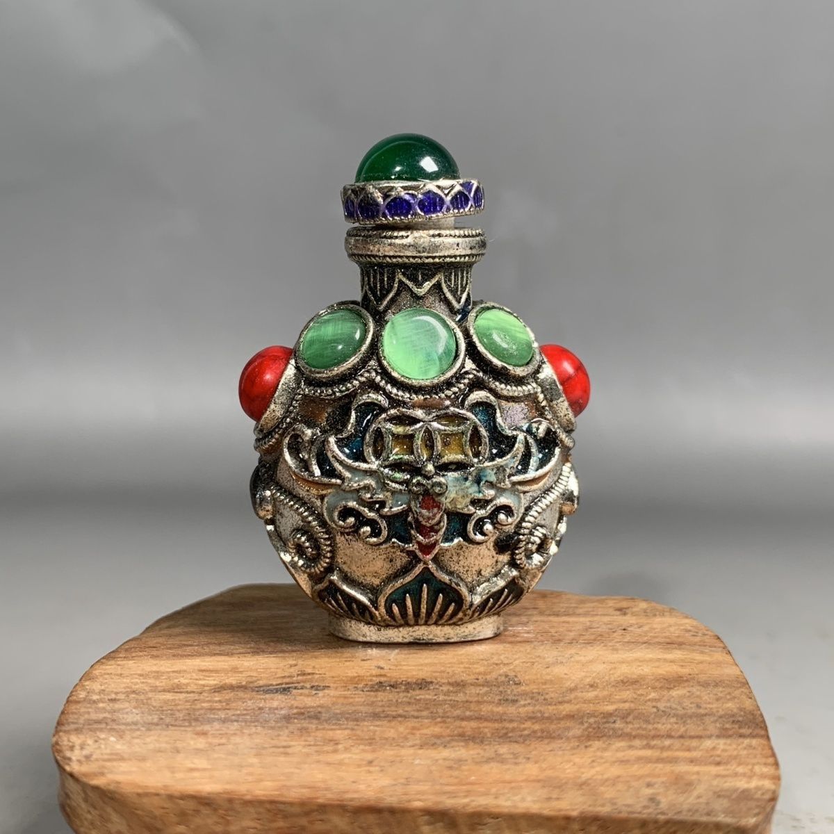 Antyczna brązowa tabakierka cl – Vintage Collectible Bottles recenzja i cena