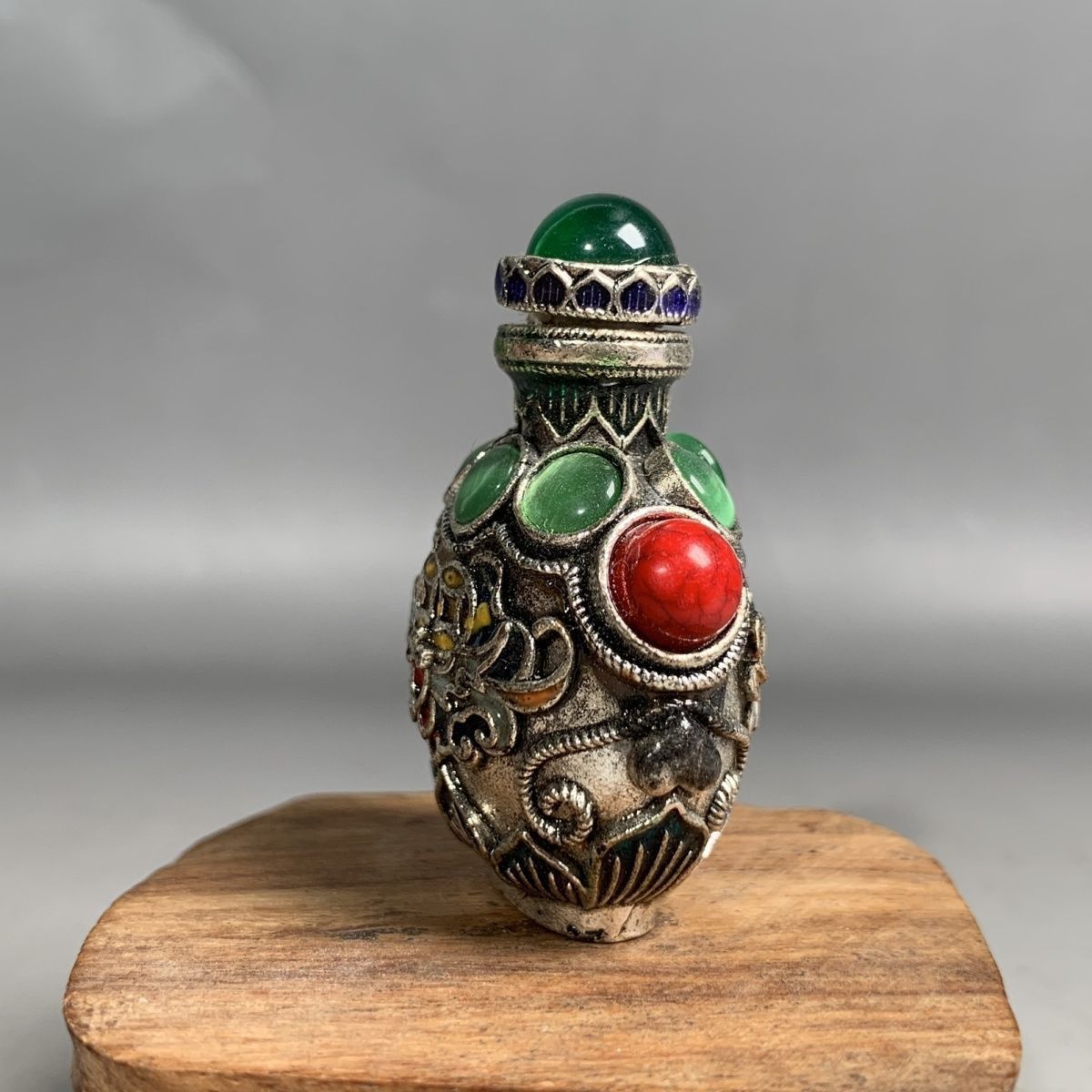 Antyczna brązowa tabakierka cl – Vintage Collectible Bottles recenzja i cena