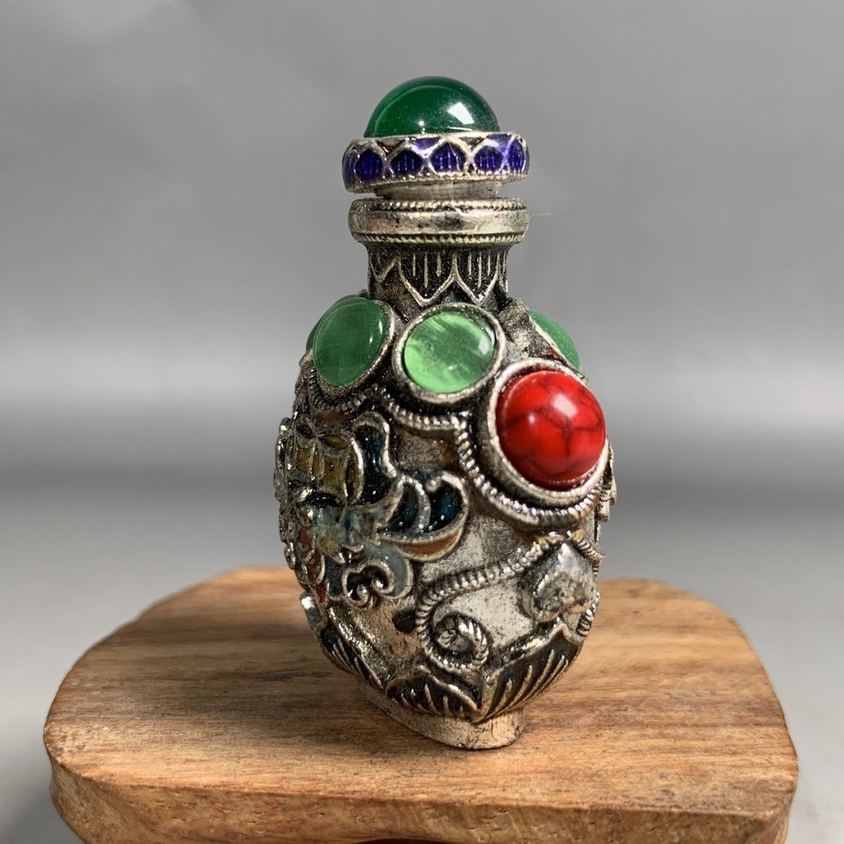 Antyczna brązowa tabakierka cl – Vintage Collectible Bottles recenzja i cena