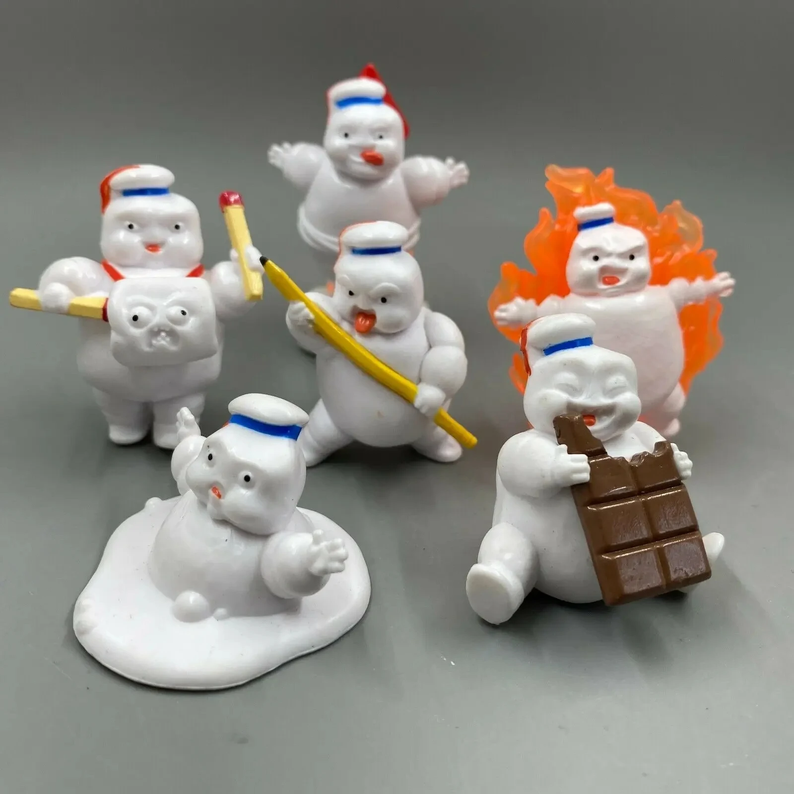 6 sztuk śliczne Vintage Ghostb – Vintage Collectible Figures recenzja i cena