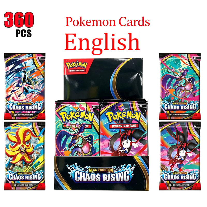 360 SZTUK Kart Pokémon Chaos R – Vintage Collectible Cards recenzja i cena