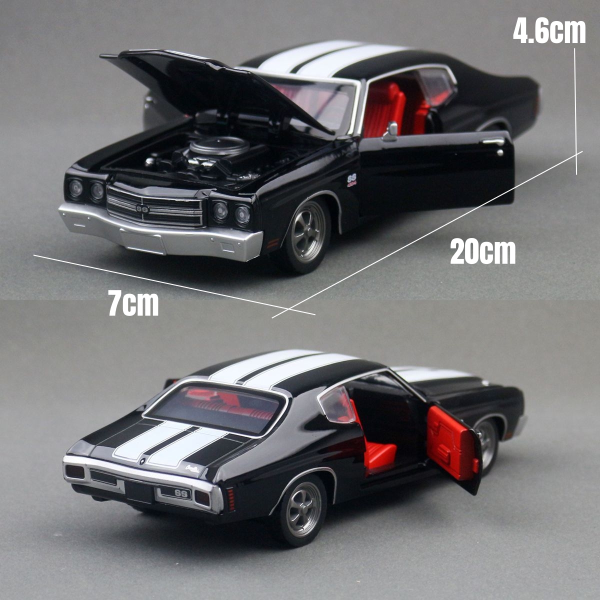 1/24 Chevrolet Chevelle 454 19 – Vintage Collectible Toys recenzja i cena